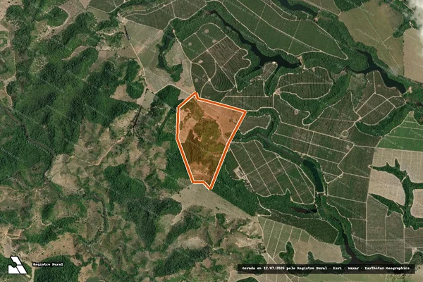 Imagem de satélite de Fazenda Malemba em EUNÁPOLIS - BA