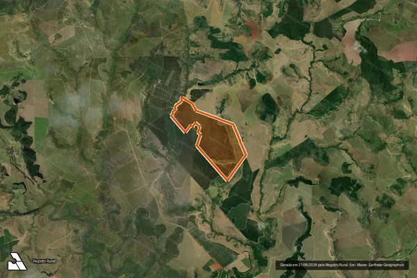 Imagem de satélite de Fazenda Esplanada em TEIXEIRA DE FREITAS - BA