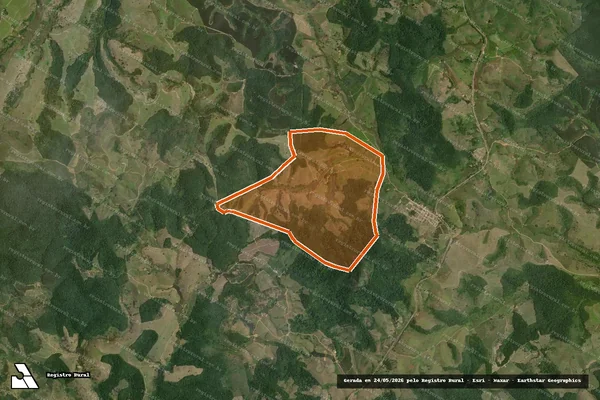 Imagem de satélite de Fazenda Rael em ITABELA - BA