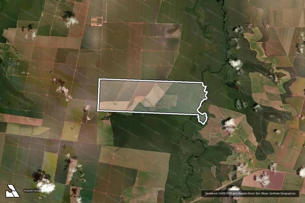 Imagem de satélite de Fazenda Irmaos Mamose - Area L em CAMPOS DE JÚLIO - MT