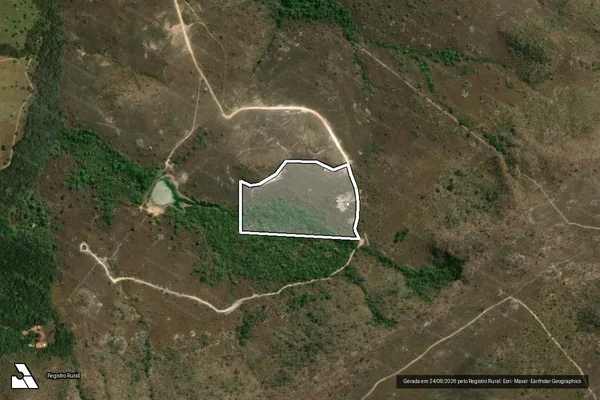 Imagem de satélite de Fazenda Veadeiros Gleba 01,02 em ALTO PARAÍSO DE GOIÁS - GO