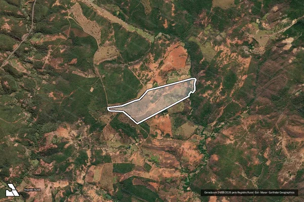 Imagem de satélite de Fazenda Sao Jose E Garrotes em SALINAS - MG