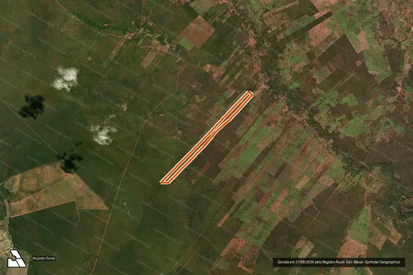 Imagem de satélite de FAZENDA VARGEM GRANDE em JANUÁRIA - MG