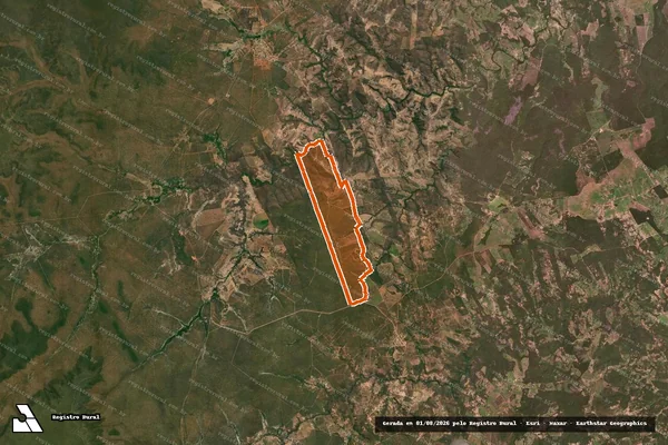 Imagem de satélite de Fazenda Salvinopolis em MIRAVÂNIA - MG