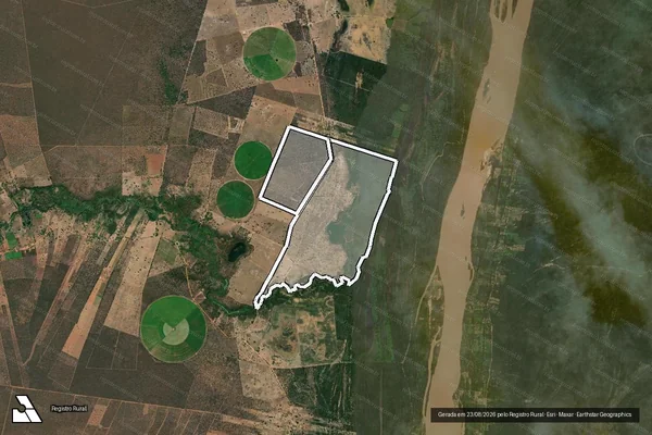 Imagem de satélite de Fazenda Santa Rosa Do Japore em MANGA - MG