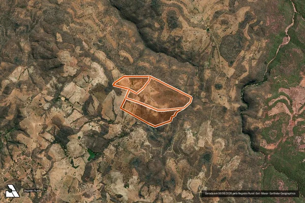 Imagem de satélite de FAZENDA MORRO em São Francisco - MG