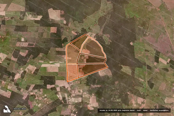 Imagem de satélite de ITAPICURU em PORTEIRINHA - MG