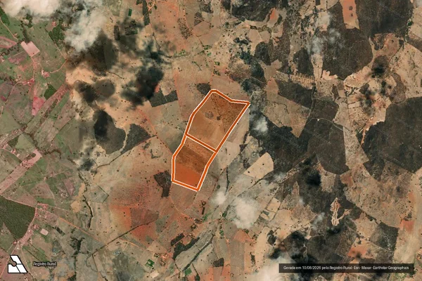 Imagem de satélite de Faz Mucambo Dos Bois em PORTEIRINHA - MG
