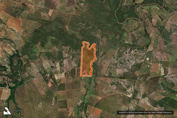 Imagem de satélite de FAZENDA BOI PRETO OU ALEGRE em ARINOS - MG