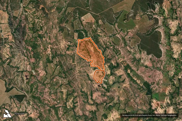 Imagem de satélite de Fazenda Assa Peixe em BONFINÓPOLIS DE MINAS - MG