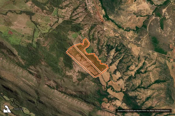 Imagem de satélite de Faz Sao Vicente Da Direita em BURITIS - MG