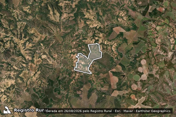 Imagem de satélite de Faz Sao Bartolomeu em JOÃO PINHEIRO - MG