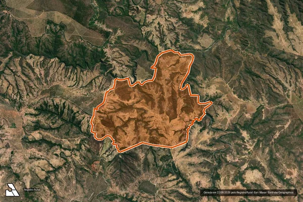 Imagem de satélite de Fazenda Mata Do Calcado em JOÃO PINHEIRO - MG