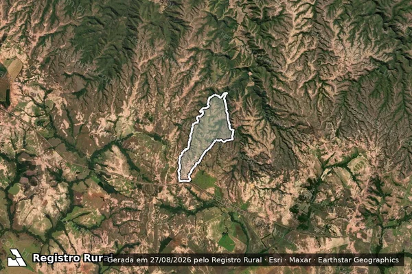 Imagem de satélite de Fazenda Sao Braz/ Almas/ Paudoleu em LAGAMAR - MG