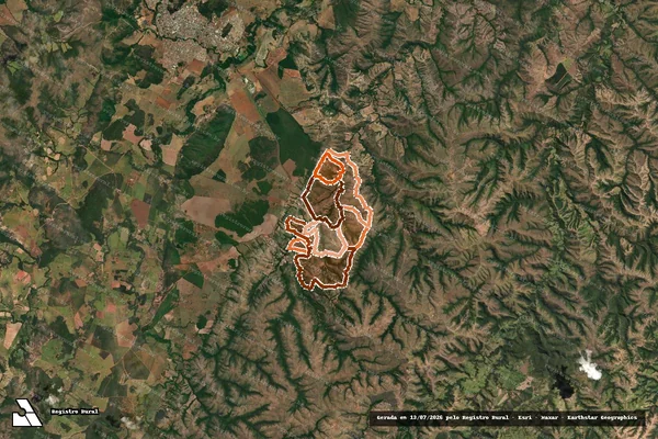 Imagem de satélite de Fazenda Carneiro em LAGAMAR - MG