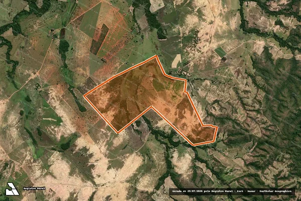 Imagem de satélite de Fazenda Manabuiu em LAGAMAR - MG