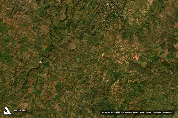 Imagem de satélite de FAZENDA ALMAS em LAGAMAR - MG