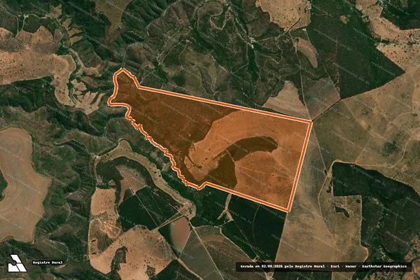 Imagem de satélite de FAZENDA PRATA DOS NETOS em PRESIDENTE OLEGÁRIO - MG