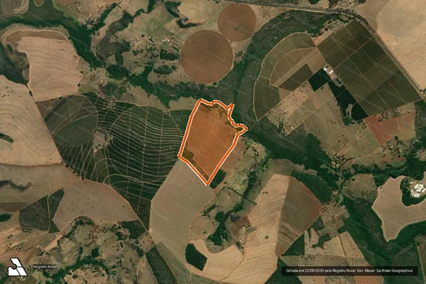Imagem de satélite de FAZENDA PIRAPITINGA em PRESIDENTE OLEGÁRIO - MG