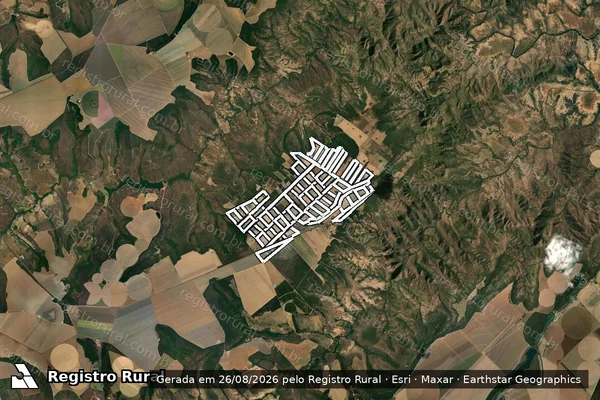 Imagem de satélite de Pa Santa Marta em UNAÍ - MG