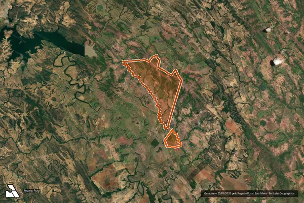 Imagem de satélite de Jardim Denominado Caxingo em UNAÍ - MG
