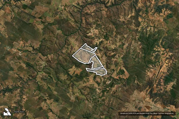 Imagem de satélite de FAZENDA SÃO JOÃO em MIRABELA - MG