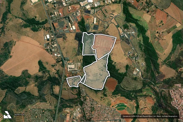 Imagem de satélite de CHA STA CELINA DA QUERENCIA/SAMAMB em UBERABA - MG