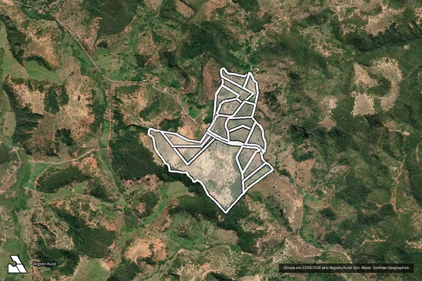 Imagem de satélite de Fazenda Baixao em ALMENARA - MG