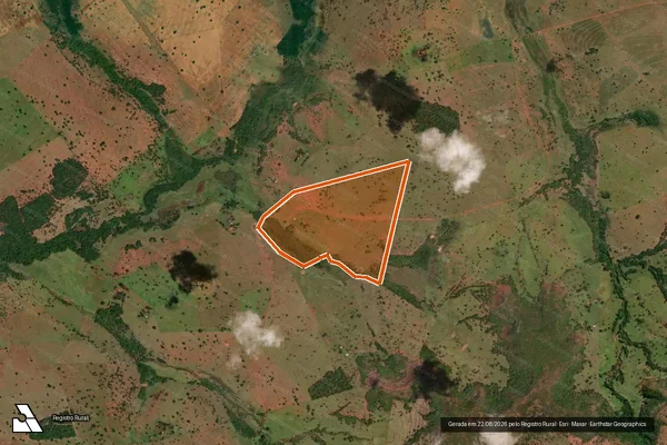 Imagem de satélite de Fazenda Seis Irmaos em CAMPINA VERDE - MG
