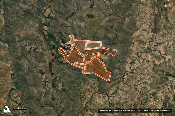 Imagem de satélite de Fazenda Vitoria Ou Prata em BUENÓPOLIS - MG