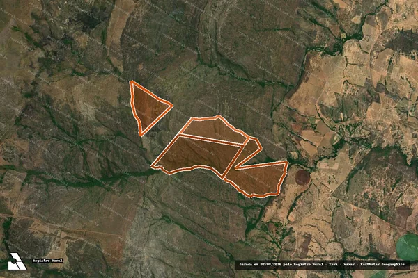 Imagem de satélite de Brejo Do Retiro em BUENÓPOLIS - MG