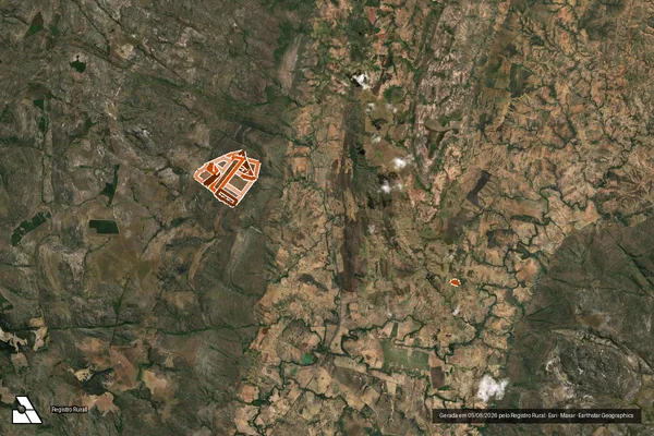 Imagem de satélite de FAZENDA DO CONDADO em BUENÓPOLIS - MG