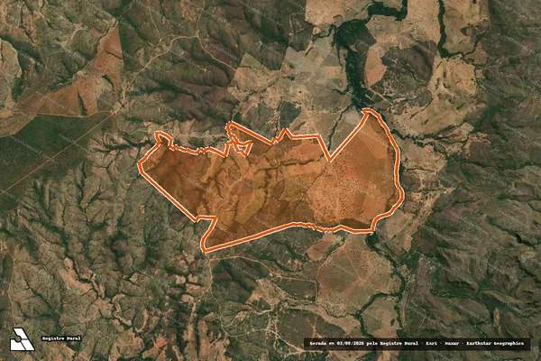 Imagem de satélite de Fazenda Mamonas 2 em BUENÓPOLIS - MG