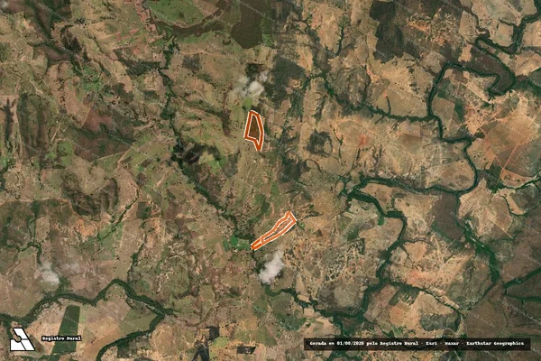 Imagem de satélite de Fazenda Boa Vista em BUENÓPOLIS - MG