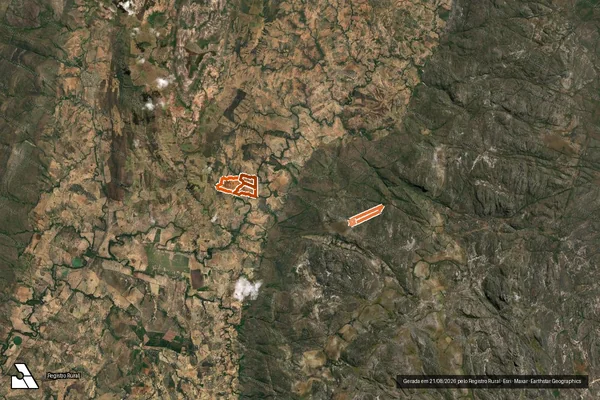 Imagem de satélite de Fazenda Boa Vista em BUENÓPOLIS - MG