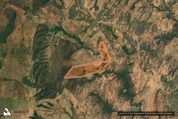 Imagem de satélite de FAZENDA CURIMATAI em BUENÓPOLIS - MG