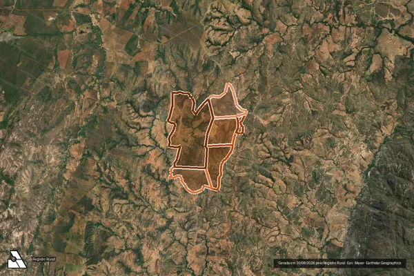 Imagem de satélite de FAZENDA DAS TABOCAS em BUENÓPOLIS - MG