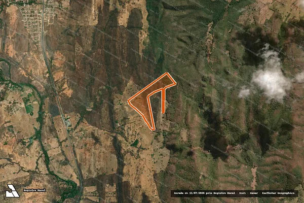 Imagem de satélite de FAZENDA DO CONDADO SAO SEBASTIAO em BUENÓPOLIS - MG