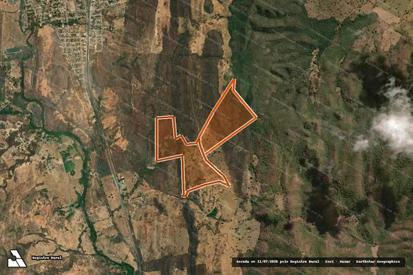 Imagem de satélite de FAZENDA DO CONDADO SAO SEBASTIAO em BUENÓPOLIS - MG