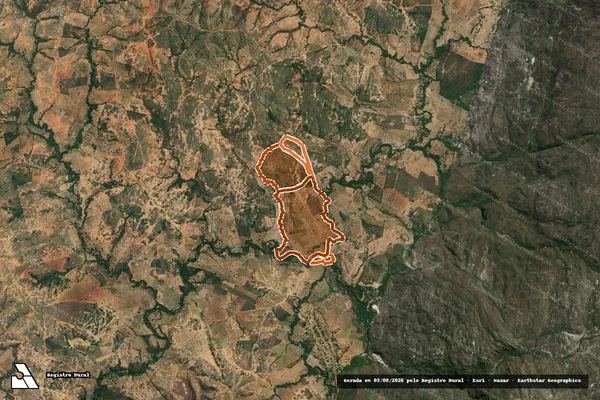 Imagem de satélite de Fazenda Curimatai em BUENÓPOLIS - MG