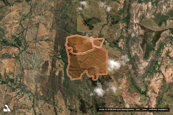 Imagem de satélite de Fazenda Riachao, Pedras e Brejo em BUENÓPOLIS - MG