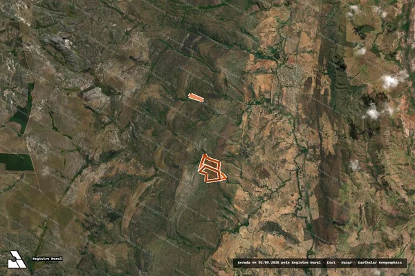 Imagem de satélite de Fazenda Buriti Dos Almeidas em BUENÓPOLIS - MG