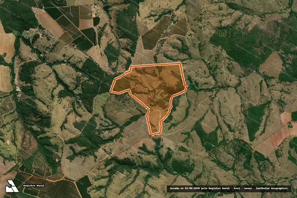 Imagem de satélite de FAZENDA BOA VISTA E BROS DE CIMA em MONTE CARMELO - MG
