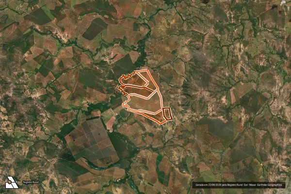 Imagem de satélite de Fazenda Boa Vista em CORINTO - MG