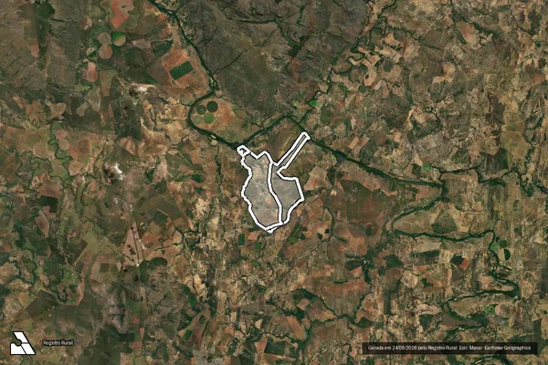Imagem de satélite de Fazenda Apora Ou Garca em CORINTO - MG