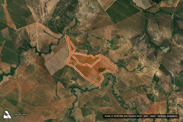 Imagem de satélite de Fazenda Sao Francisco em CORINTO - MG