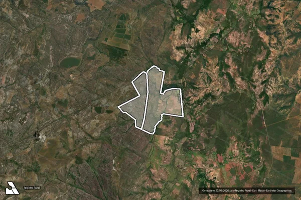 Imagem de satélite de Fazenda Pe Da Serra em JOAQUIM FELÍCIO - MG