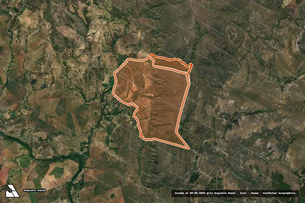 Imagem de satélite de Fazenda Santa Helena em LASSANCE - MG