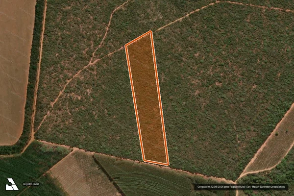 Imagem de satélite de Fazenda Muquem Catas Altas em LASSANCE - MG