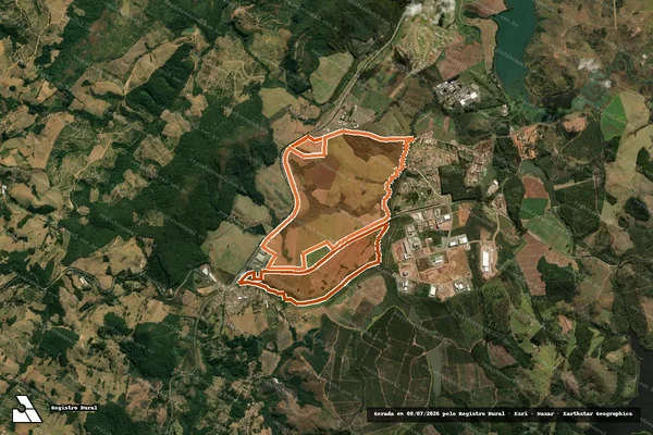Imagem de satélite de Fazenda Dona Mathilde em POÇOS DE CALDAS - MG